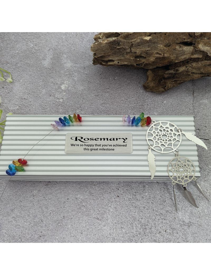 Graduation Dreamcatcher Suncatcher- Rainbow