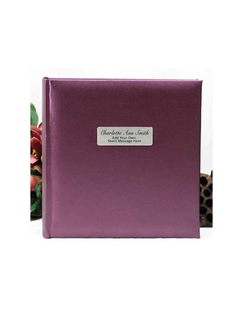 Personalised 18th Birthday Photo Album Rose 200