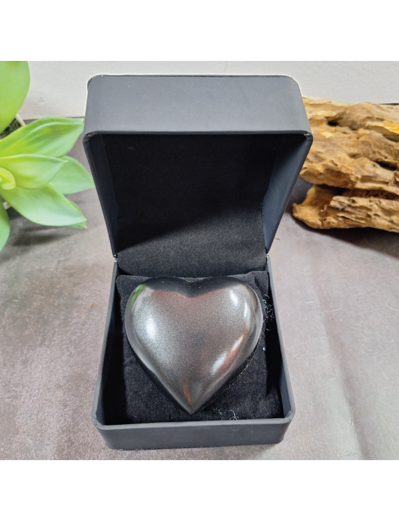 Memorial keepsake Urn For Ashes Black Heart