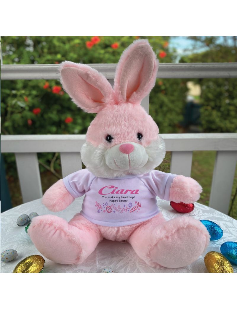 Easter Bunny Beannie Pink Rabbit