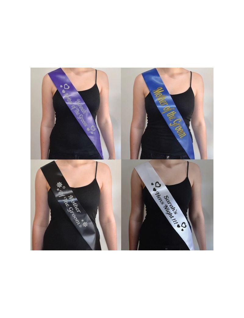 Personalised Hens Party Sash - Mother of the Groom