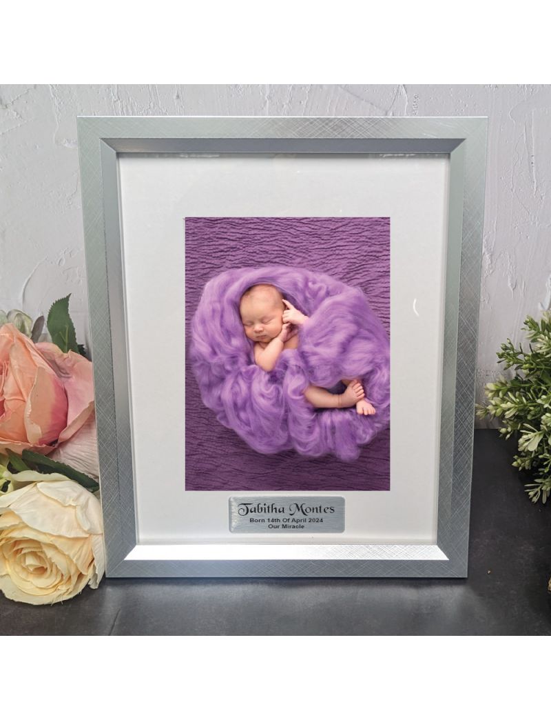 Baby Personalised Photo Frame Soho