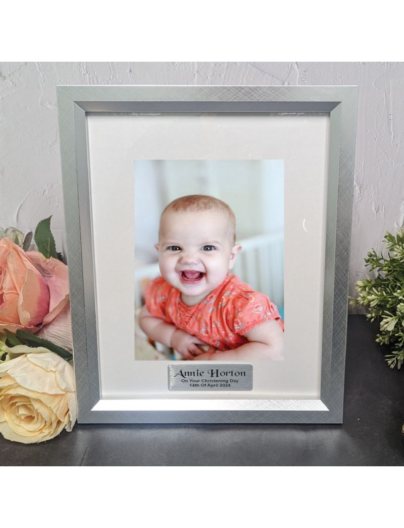 Christening Personalised Photo Frame Soho