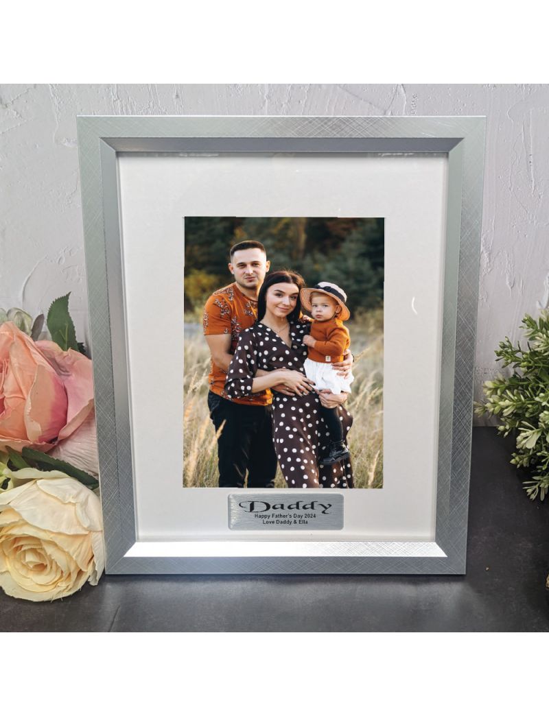 Dad Personalised Photo Frame Soho
