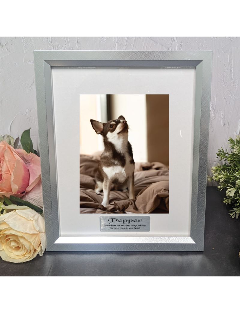 Pet Memorial Personalised Photo Frame Soho