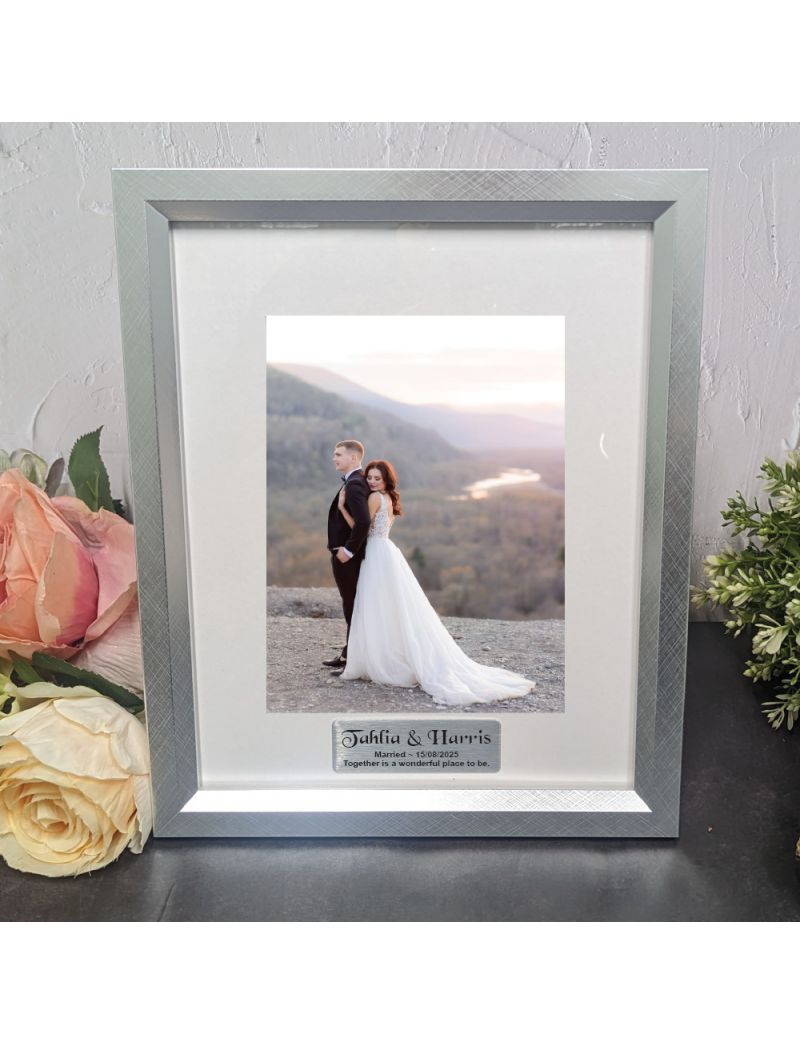 Wedding Personalised Photo Frame Soho