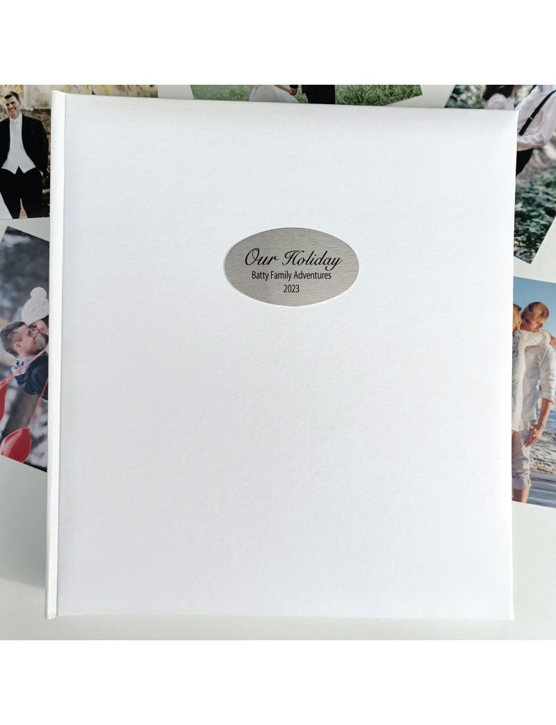 Personalised Family Photo Album 500 White