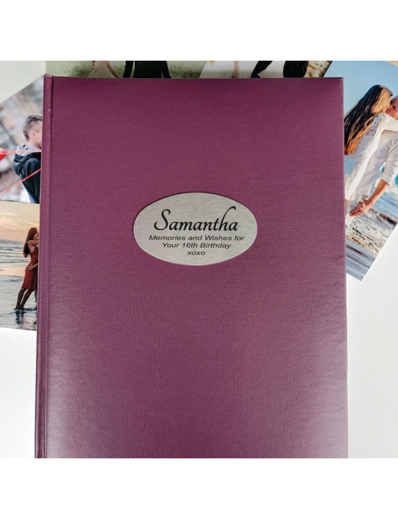 Personalised 16th Birthday Album 300 Photo Rose