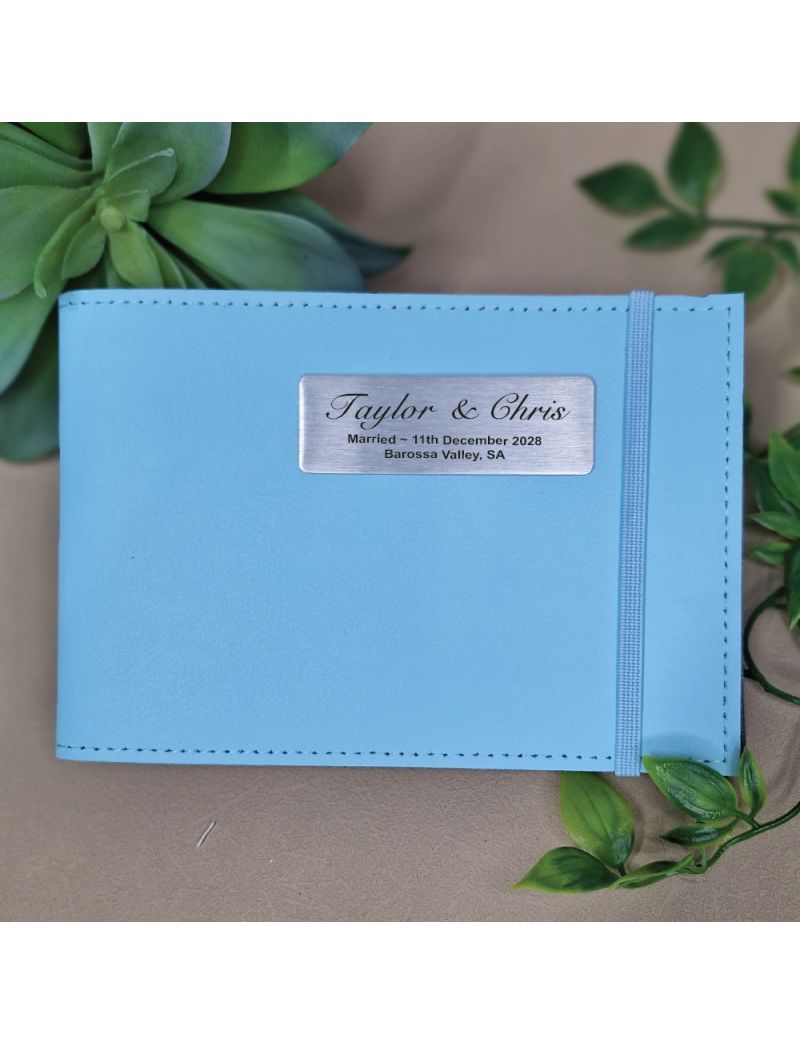 Memorial Mini Photo Album - Blue