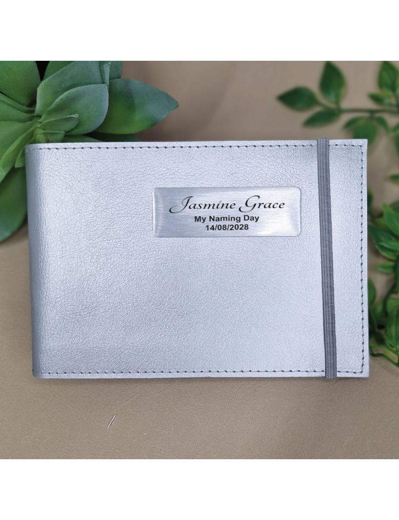 Naming Day Brag Photo Album - Silver