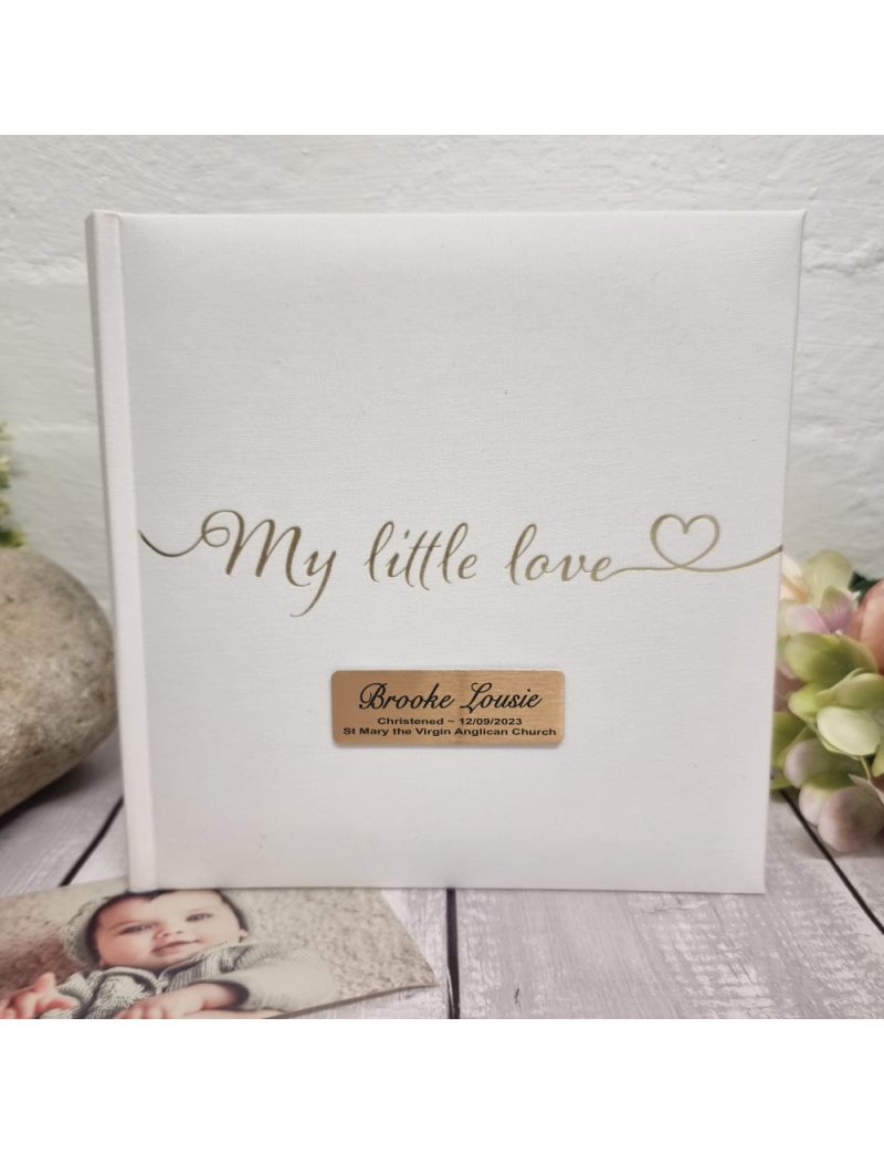 My Little Love Christening Photo Album 200 Photo