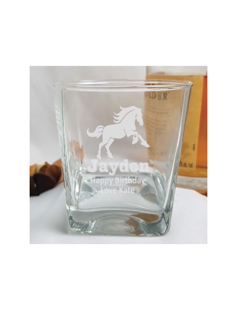 Brother Engraved Personalised Scotch Spirit Glass