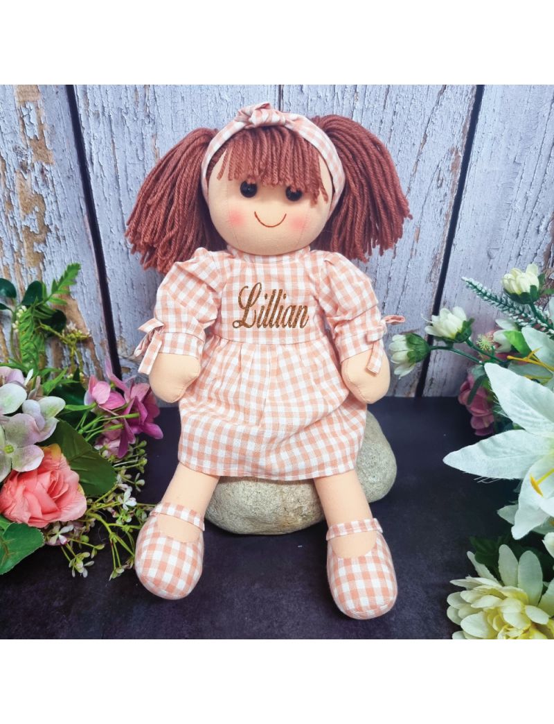 Sadie Personalised Girlv Rag Doll 35cm