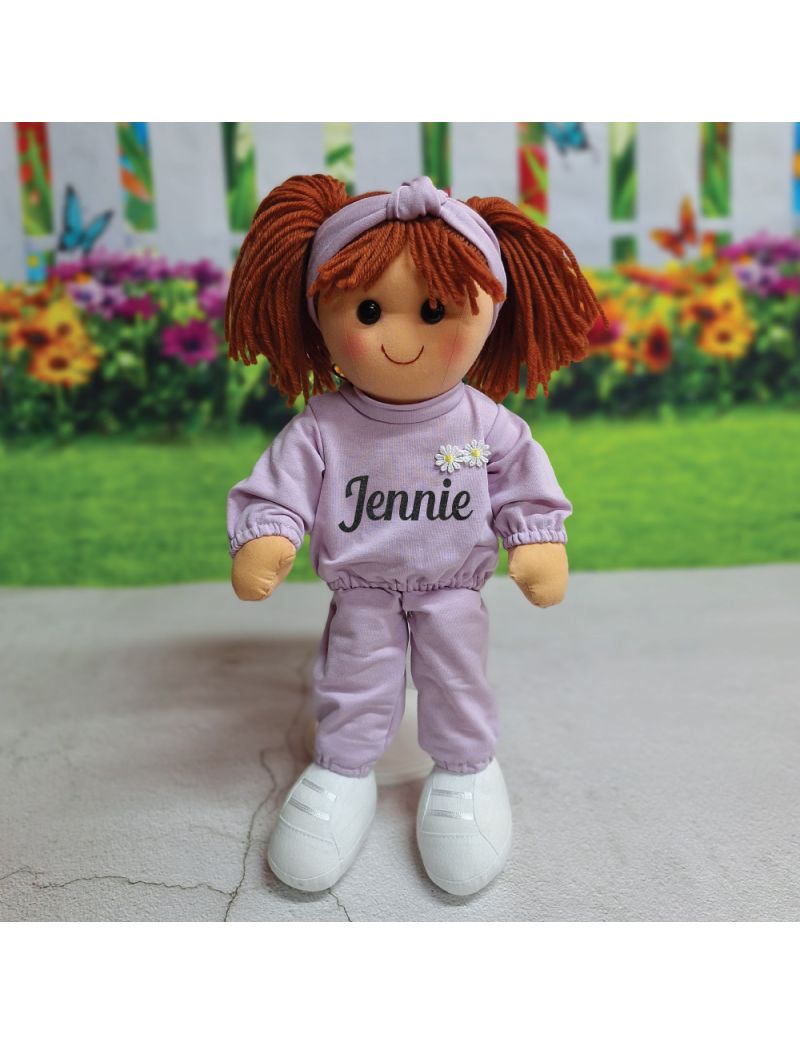 Brooke Personalised Girl Rag Doll 35cm