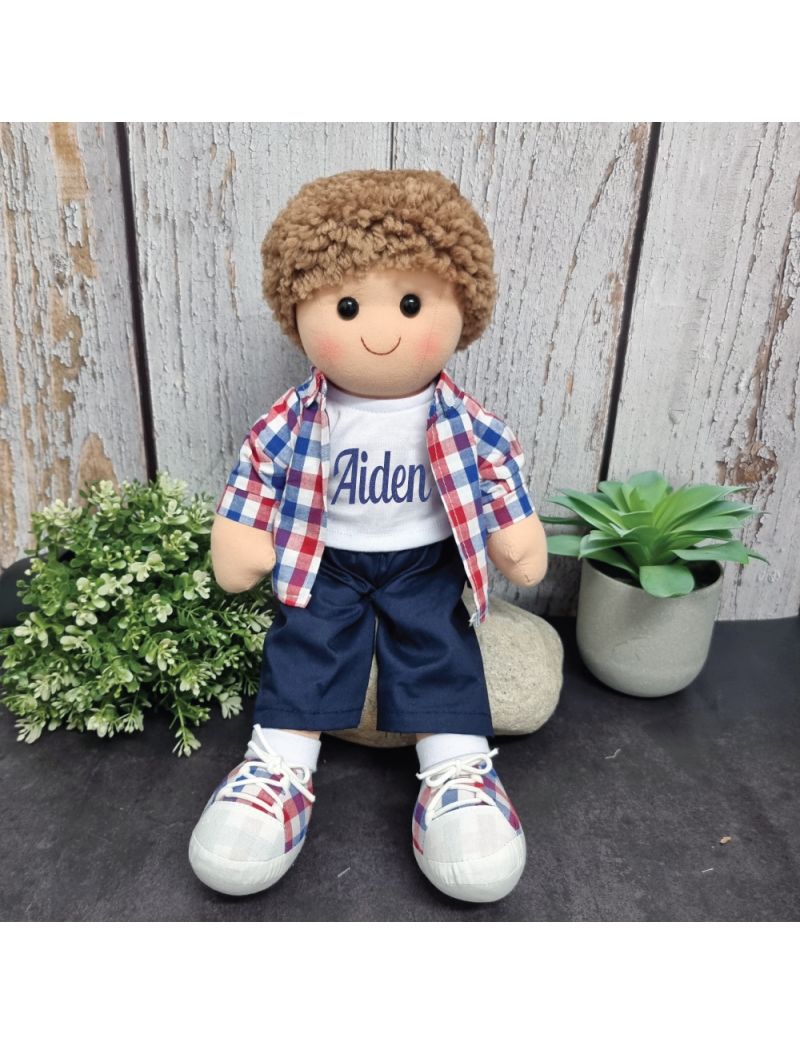 Jack Personalised Boy Rag Doll 35cm