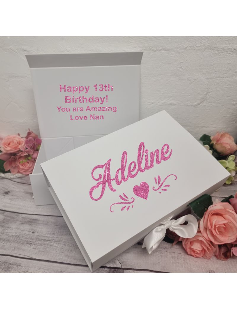 Personalised 13th Birthday Gift Box