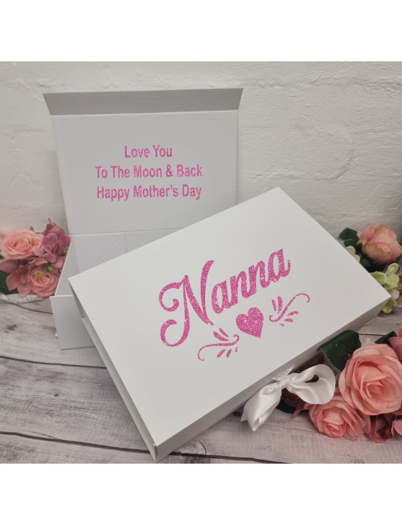 Personalised Nana Keepsake Gift Box