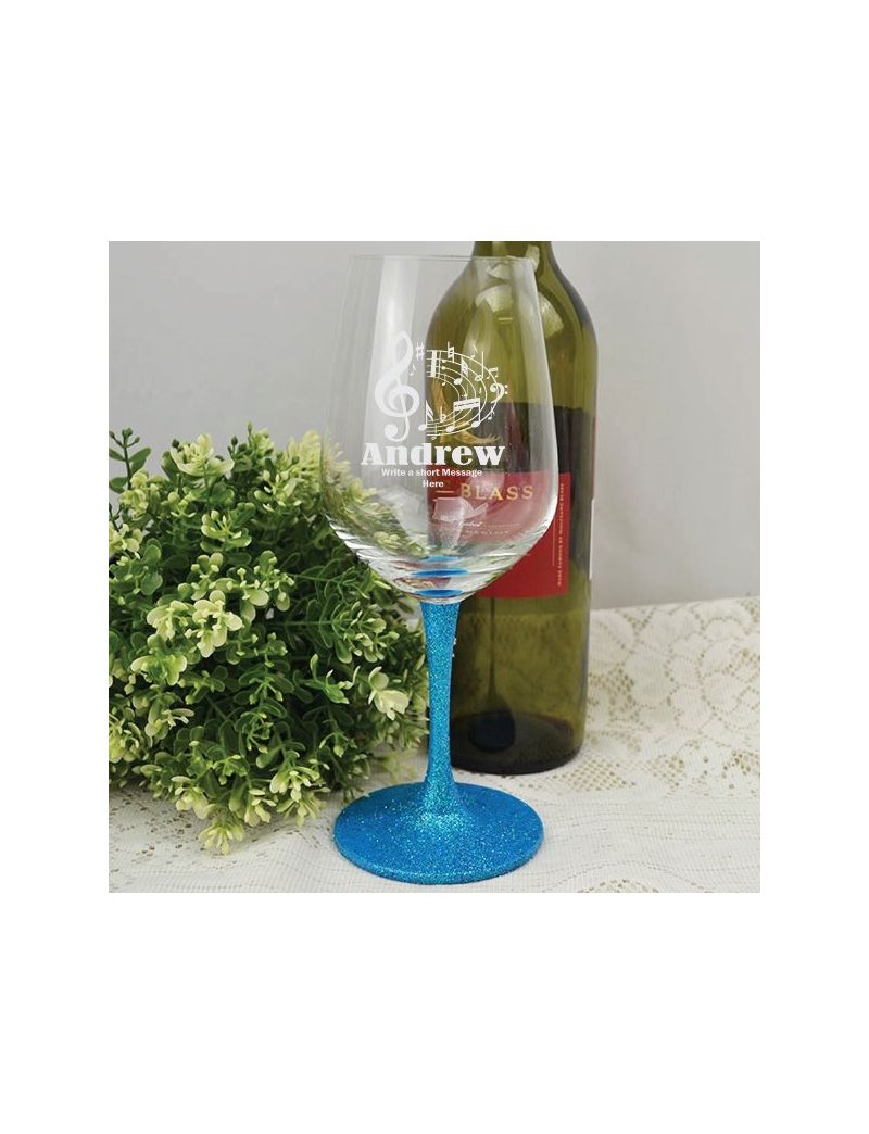 Personalised Wine Glass 450ml (M) Engraved
