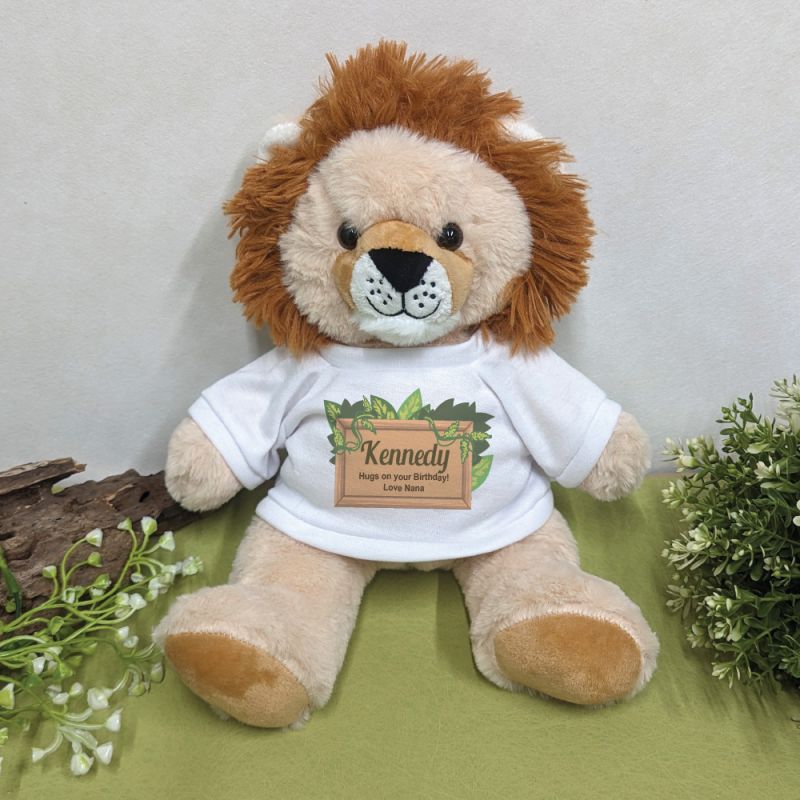 Birthday Lion Toy Chubbs