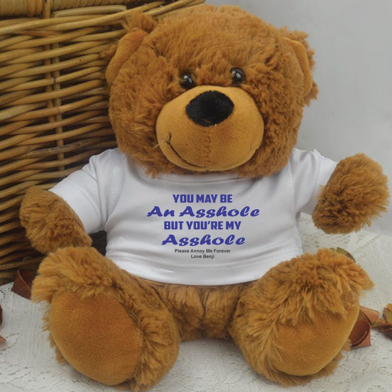 You're A.......Valentines Day Bear - Brown