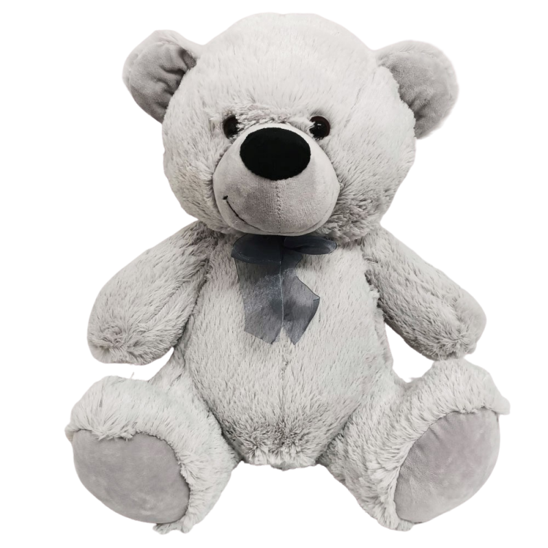 Grey Teddy Bear 40cm Plush