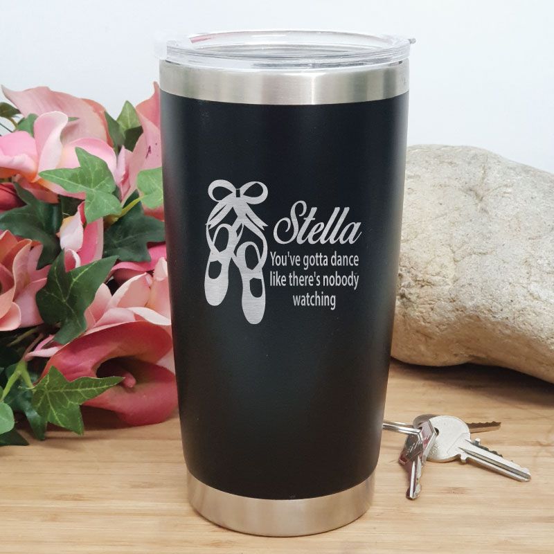 Dance Coach Insulated Travel Mug 600ml Black