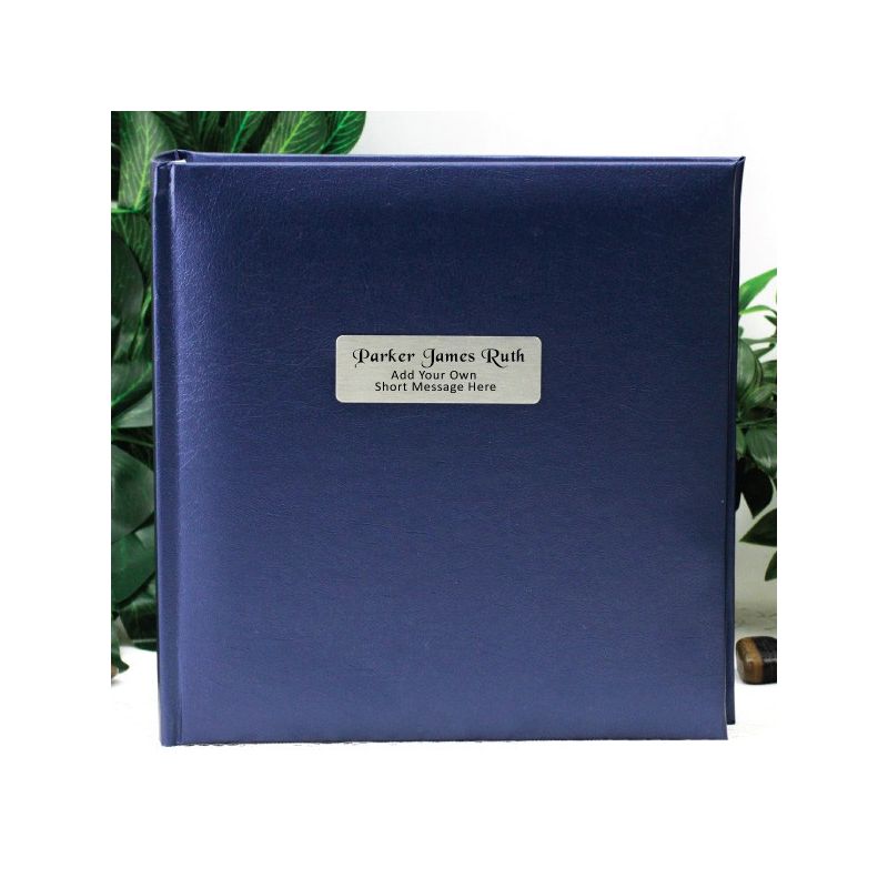 Personalised Blue Photo Album - 200