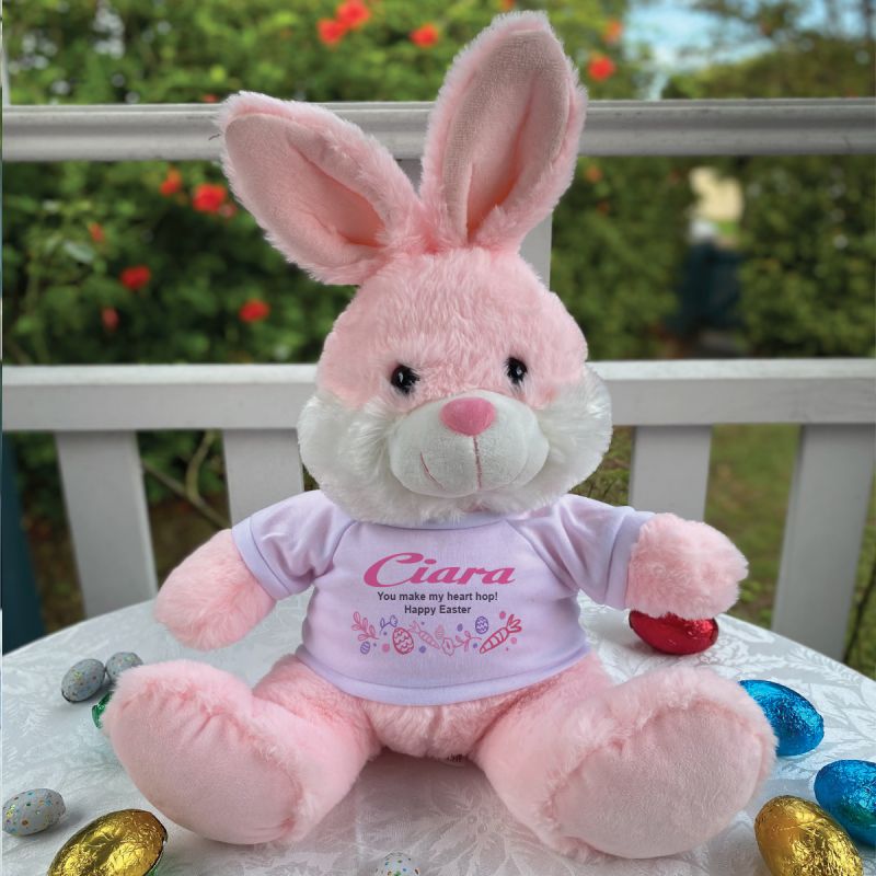 Easter Bunny Beannie Pink Rabbit