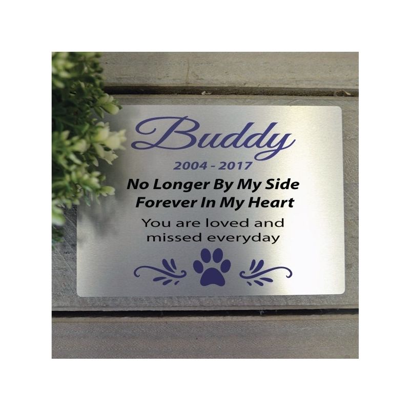 Personalised Dog Memorial Plaque 