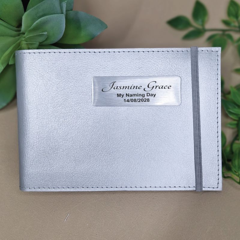 Naming Day Brag Photo Album - Silver