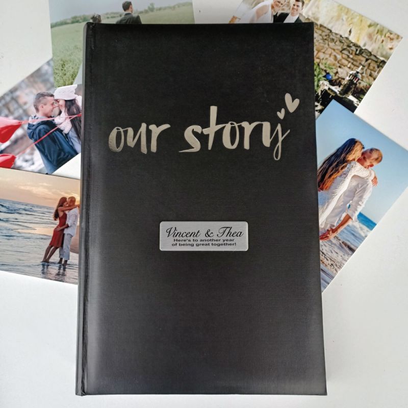 Personalised Anniversary Album Our Story 300 Photos