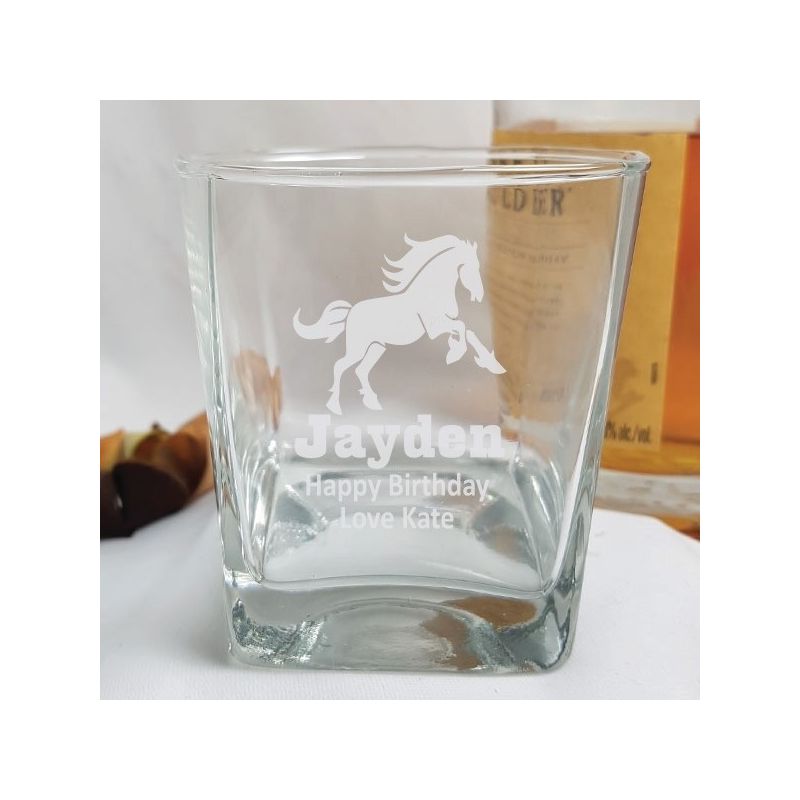 Brother Engraved Personalised Scotch Spirit Glass