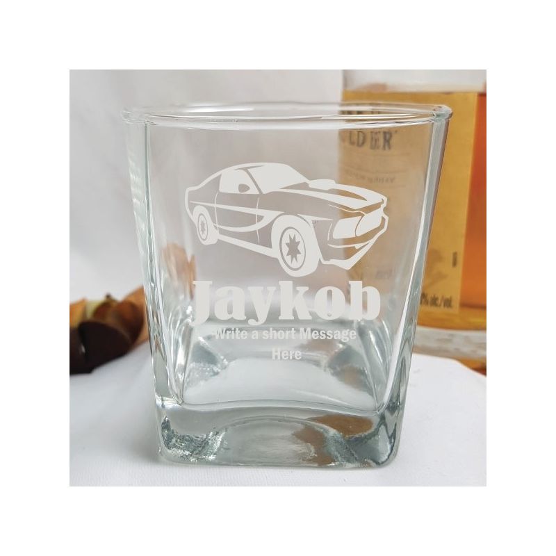 Engraved Personalised Scotch Spirit Glass (M)