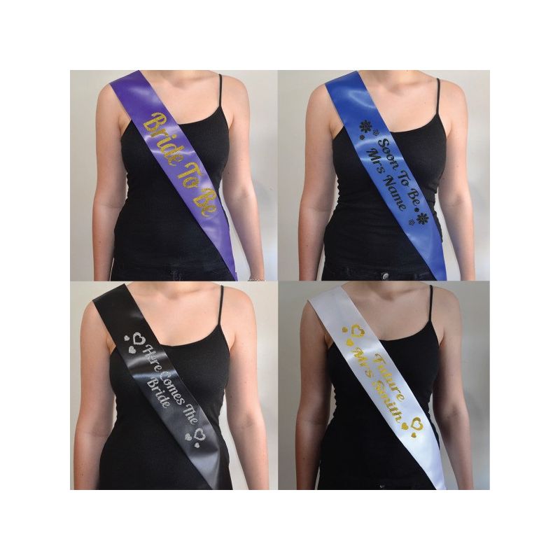 Hens Night Bride Sash - Mrs.. to Be