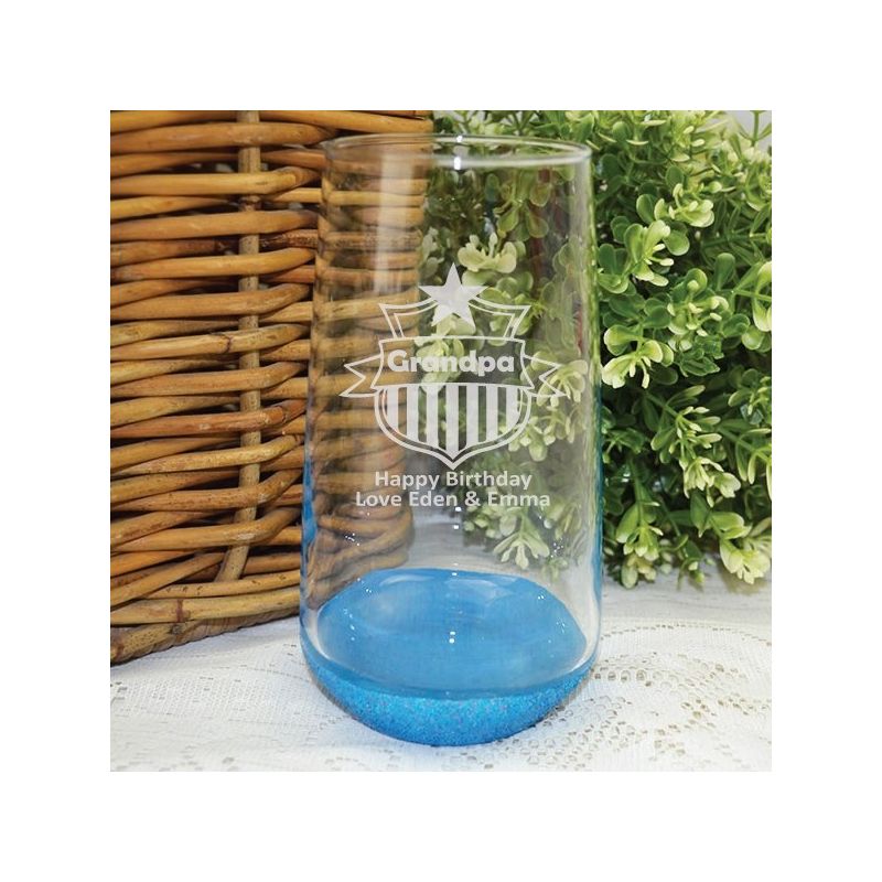 Grandpa Engraved Personalised Glass Tumbler 