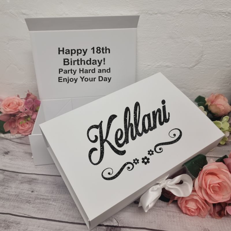 Personalised 18th Birthday Gift Box