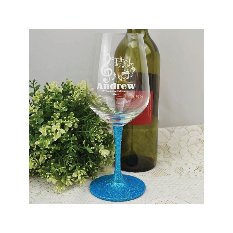 Personalised Wine Glass 450ml (M) Engraved