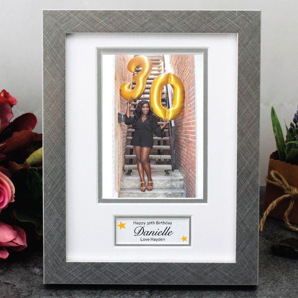 30th Photo Frames