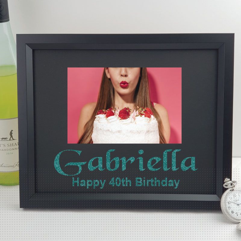 40th Photo Frames